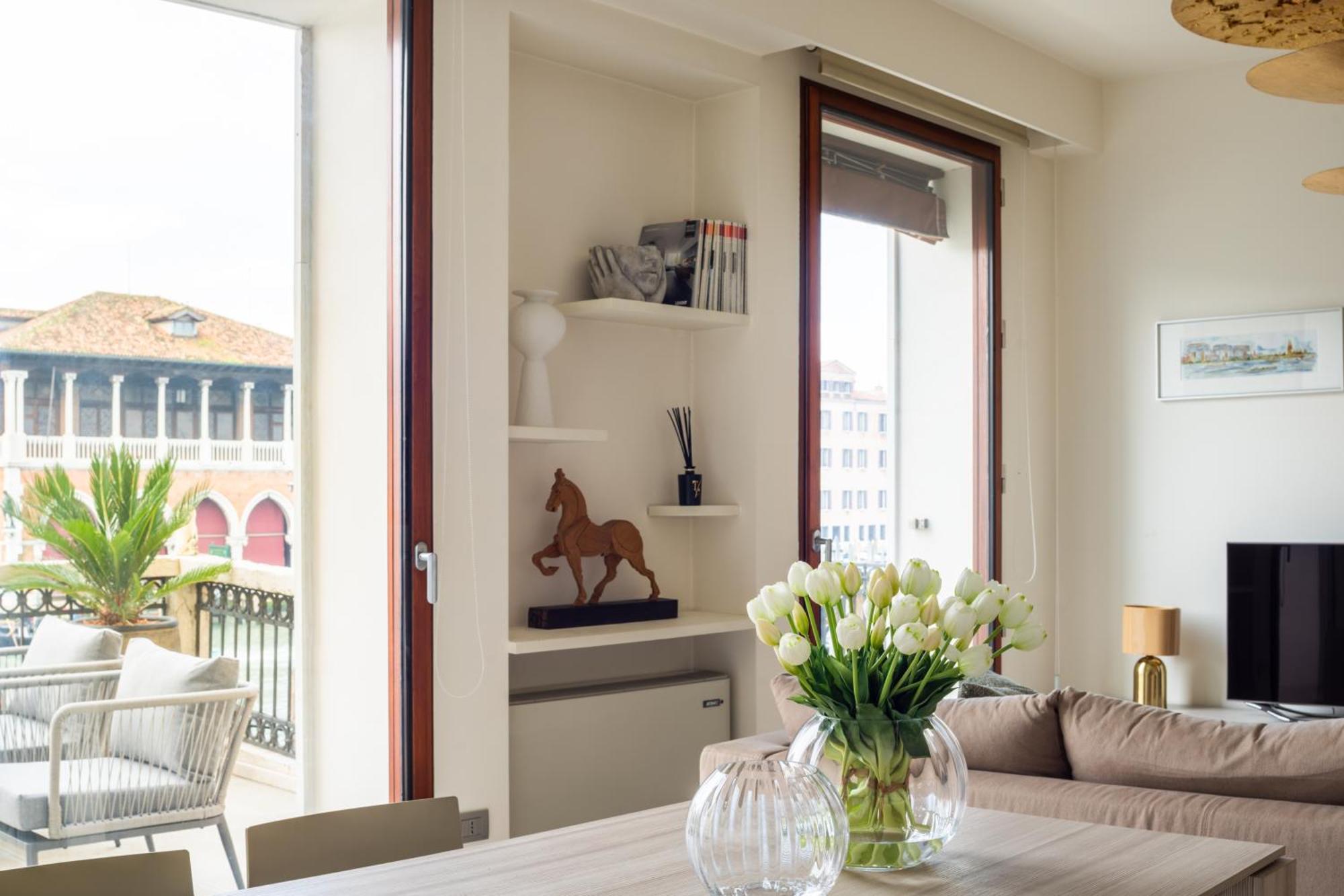 Grand Canal Luxury Apartment With Terrace R&R Benátky Exteriér fotografie