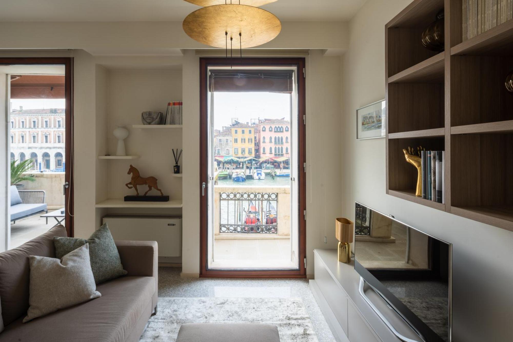 Grand Canal Luxury Apartment With Terrace R&R Benátky Exteriér fotografie